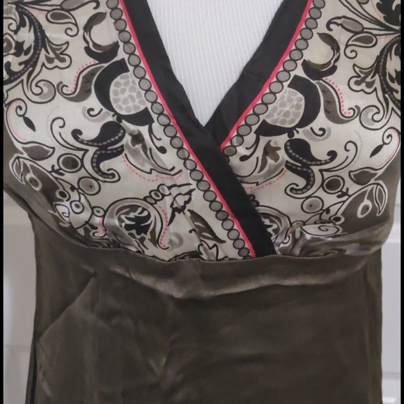 Silk sleeveless top - Picture 3 of 5
